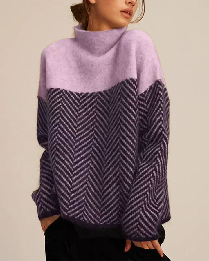 Cleo - Cotton Turtleneck Sweater