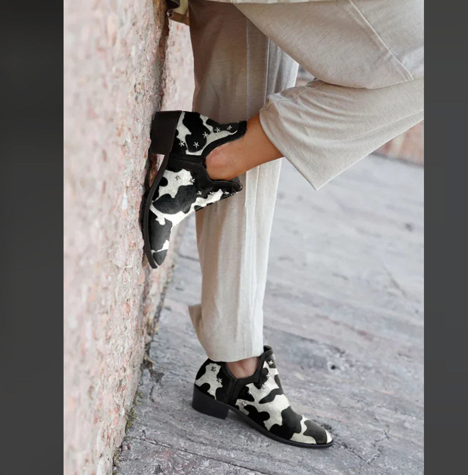 Julia - Western Boots with Studs