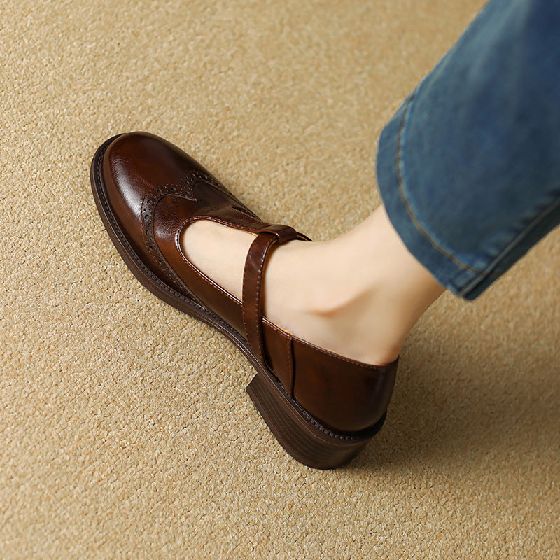 Mia - Elegant T-Bar Mary Janes