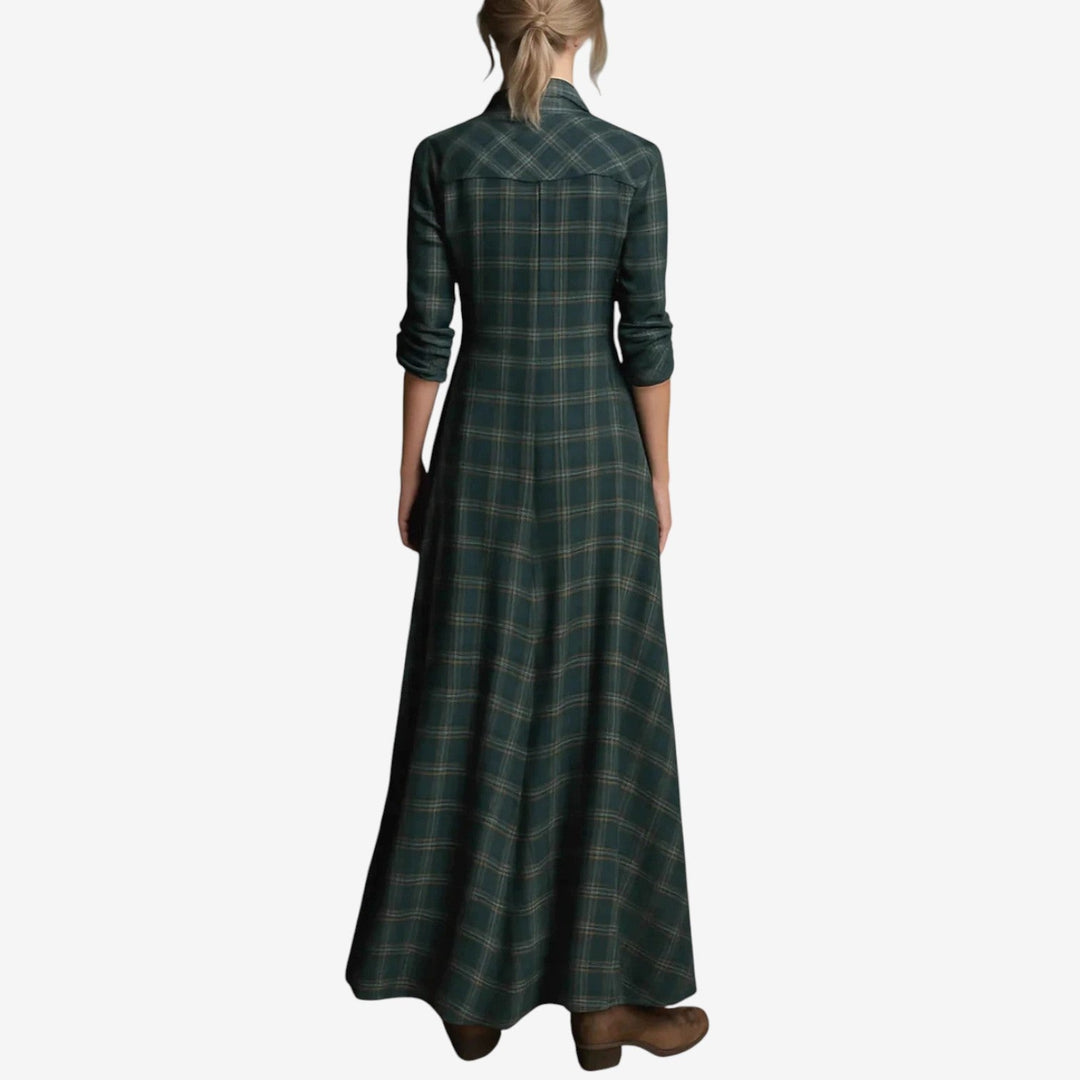 Elise - Collared Minimalist Dress