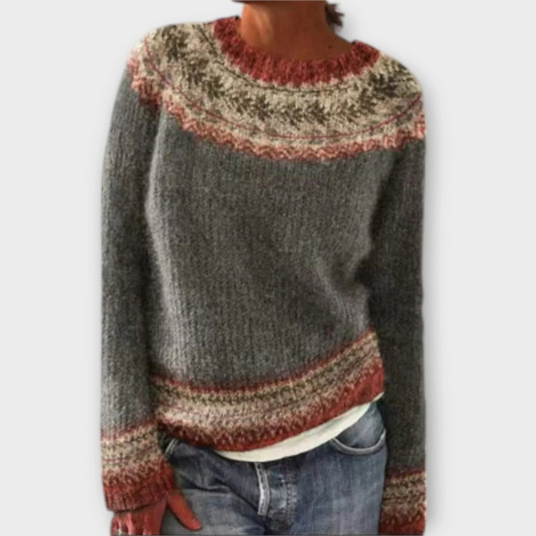 Elara - Vintage Knitted Sweater