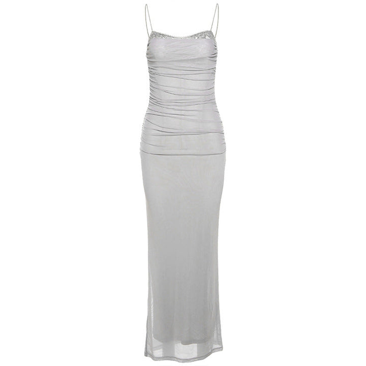 Auri - Draped Tulle Dress