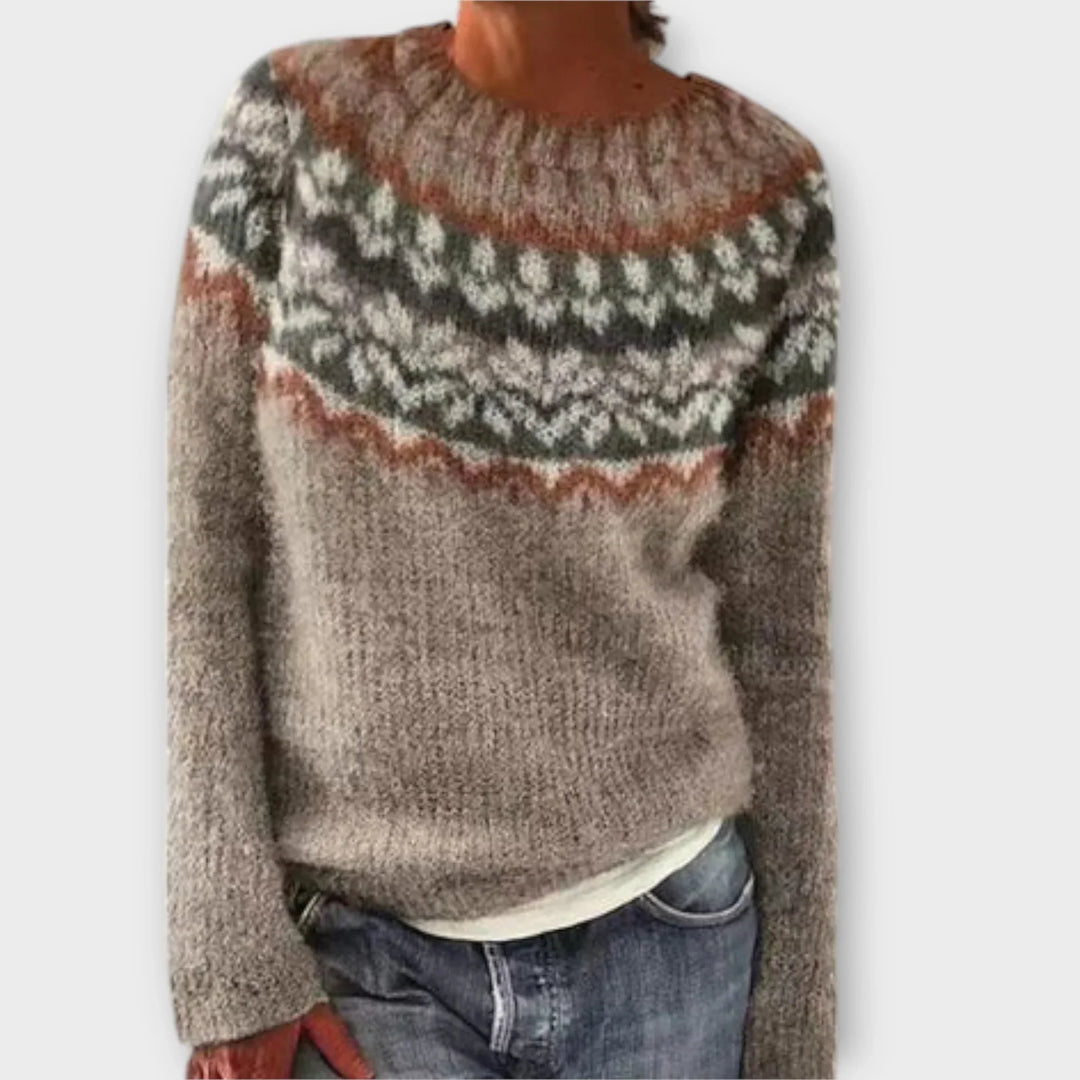 Elara - Vintage Knitted Sweater