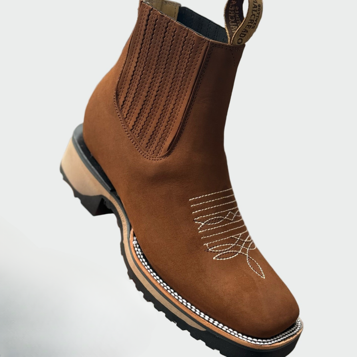 Naomi - Leather Cowboy Boots