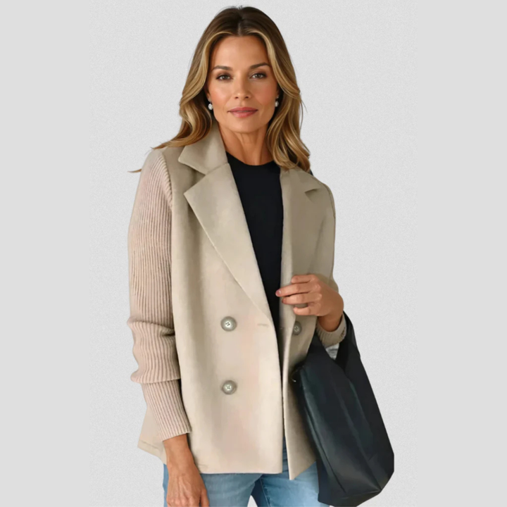 Hannah - Stylish Casual Button Blazer