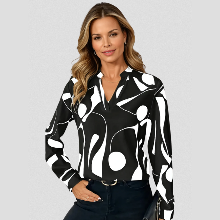 Madison - Satin look blouse