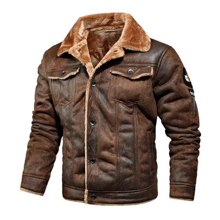 Daniel -  Warm and versatile leather jacket