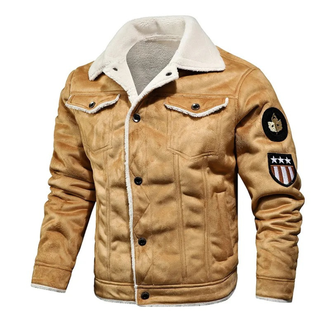 Daniel -  Warm and versatile leather jacket
