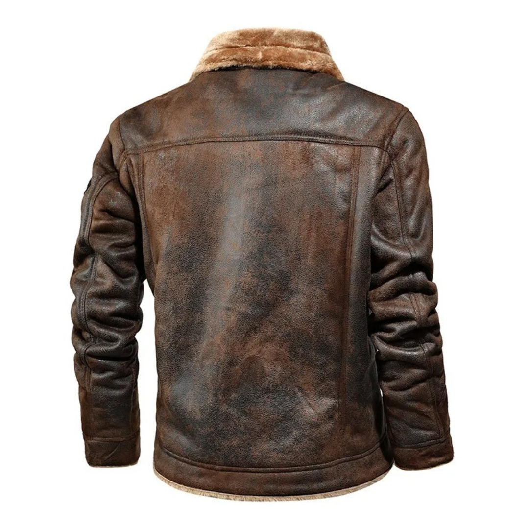 Daniel -  Warm and versatile leather jacket