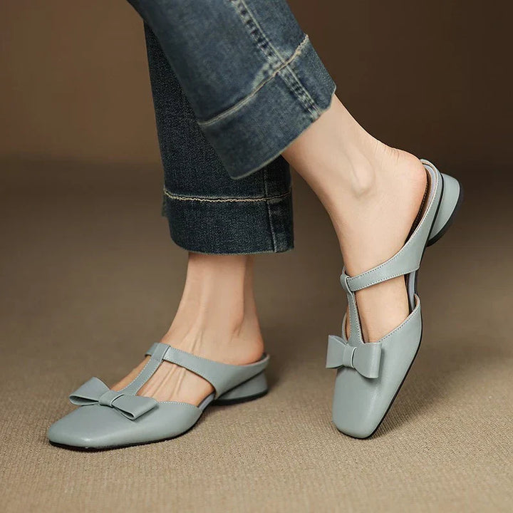 Clara - Square Toe Slippers