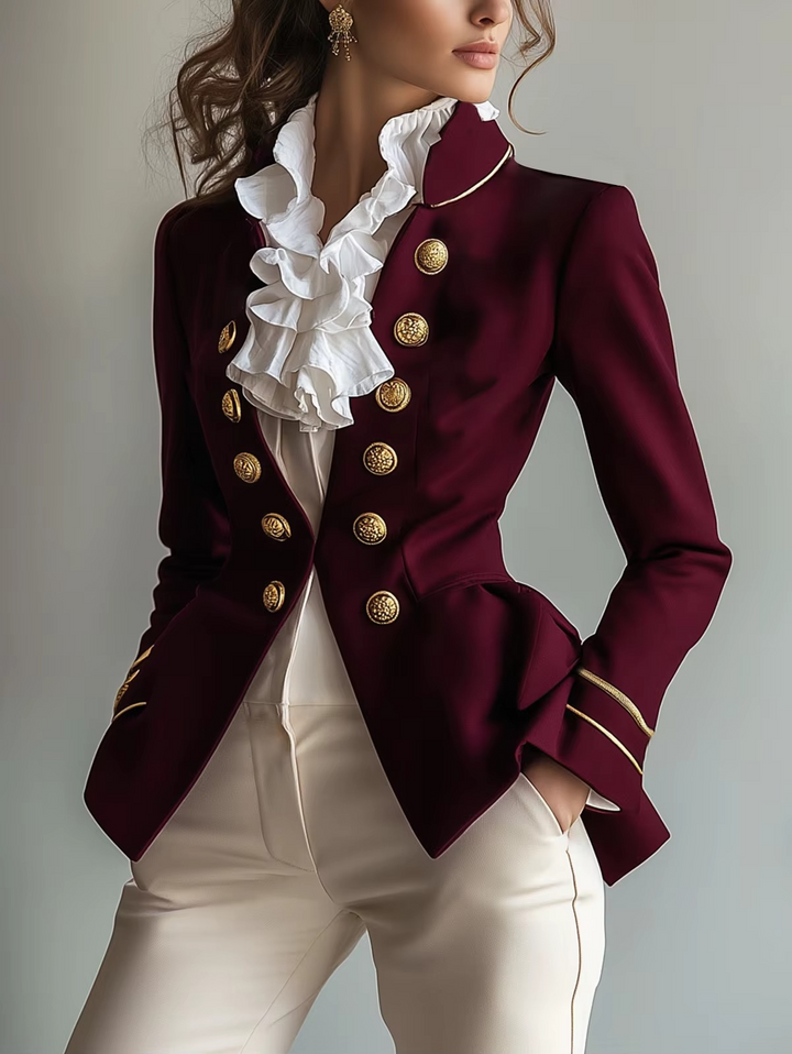 Hazel - The Retro British Preppy Jacket