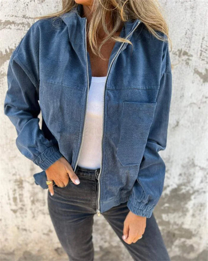 Imogen - Trendy vest with zipper