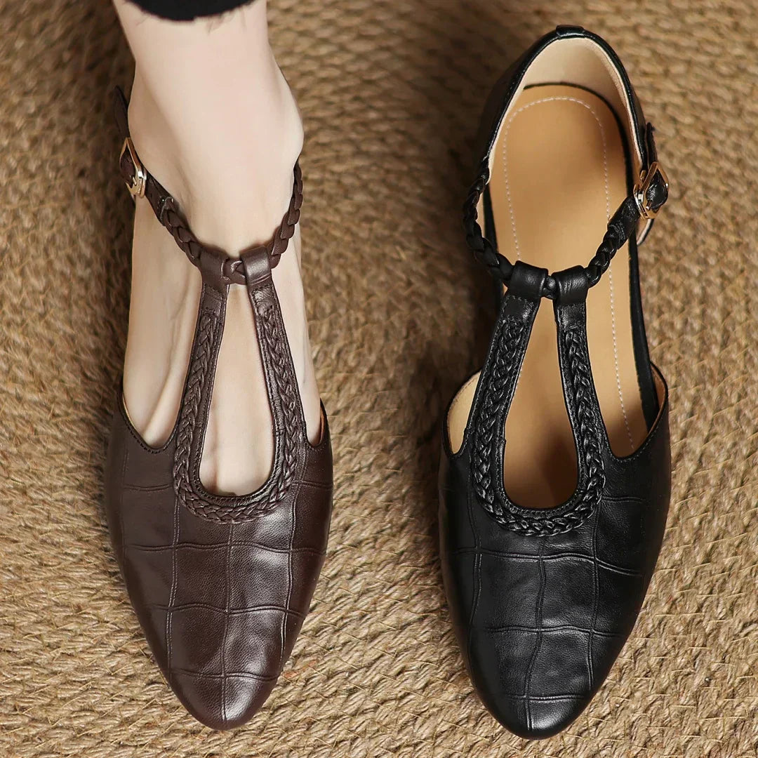 Clara - Kepa Leather Mary Janes