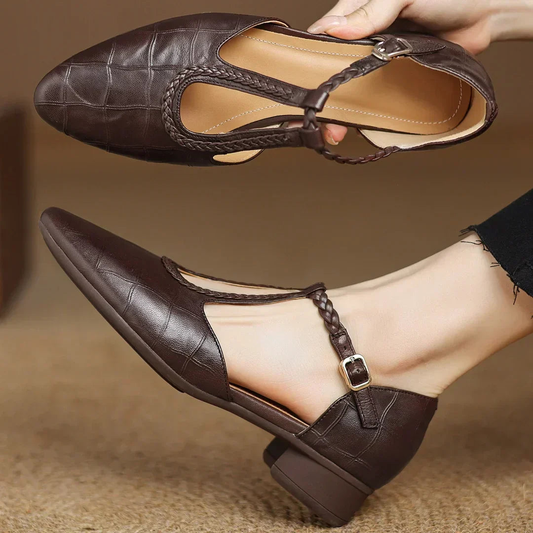Clara - Kepa Leather Mary Janes