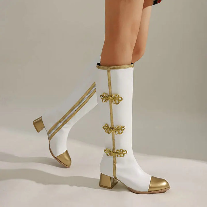 Carina - Golden Crest Boots