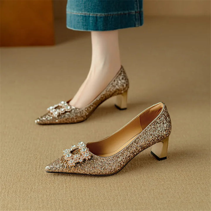 Clara - Gloria Glitter Pumps