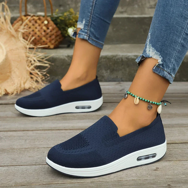 Georgia - Platform Mesh Sneakers