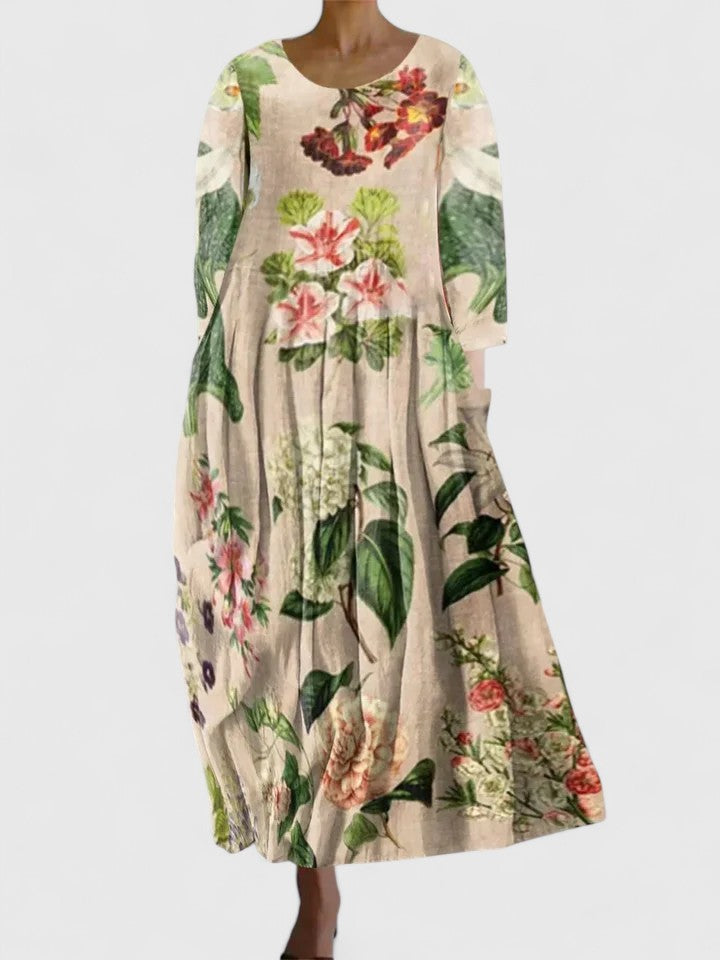 Olivia - Stylish Midi Dress