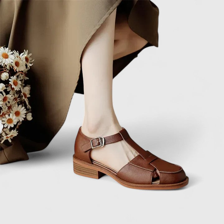 Jeanne - Elegant Mary Jane Sandals