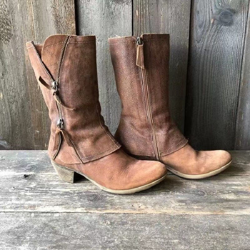 Rust Boots Icon Mariah - Rust Boots – Olivia Westwood Boutique