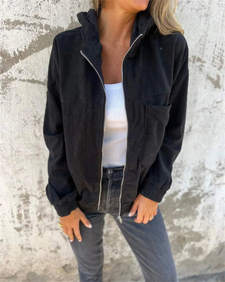 Imogen - Trendy vest with zipper