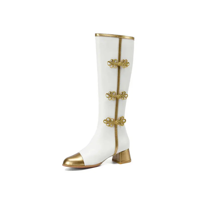 Carina - Golden Crest Boots