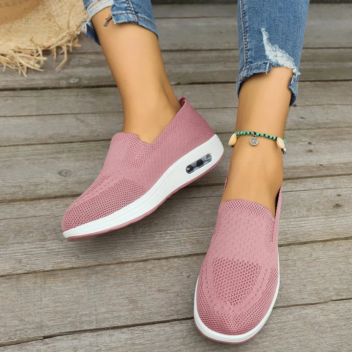Georgia - Platform Mesh Sneakers