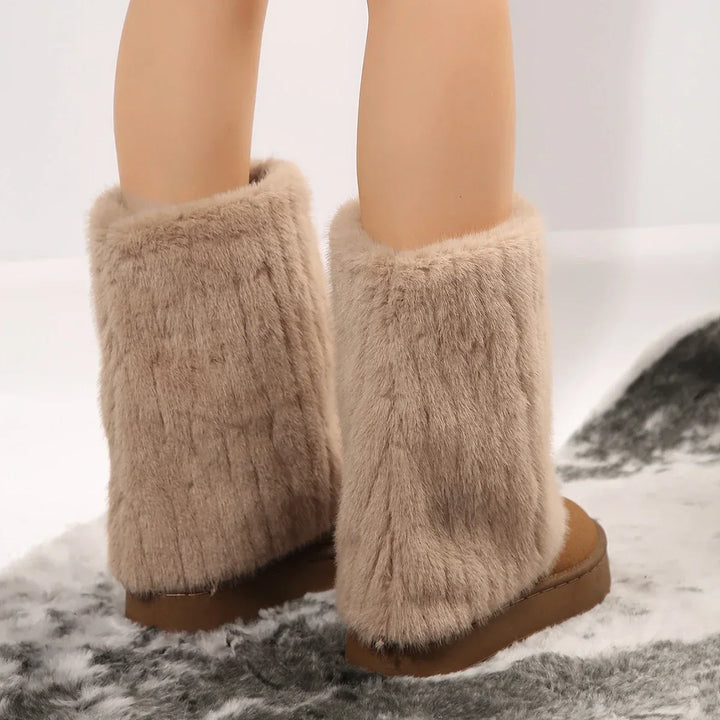 Eloise - Fur Boots