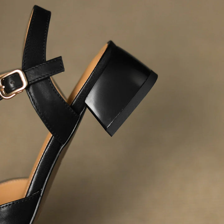 Jasmine - Braided Leather Flats