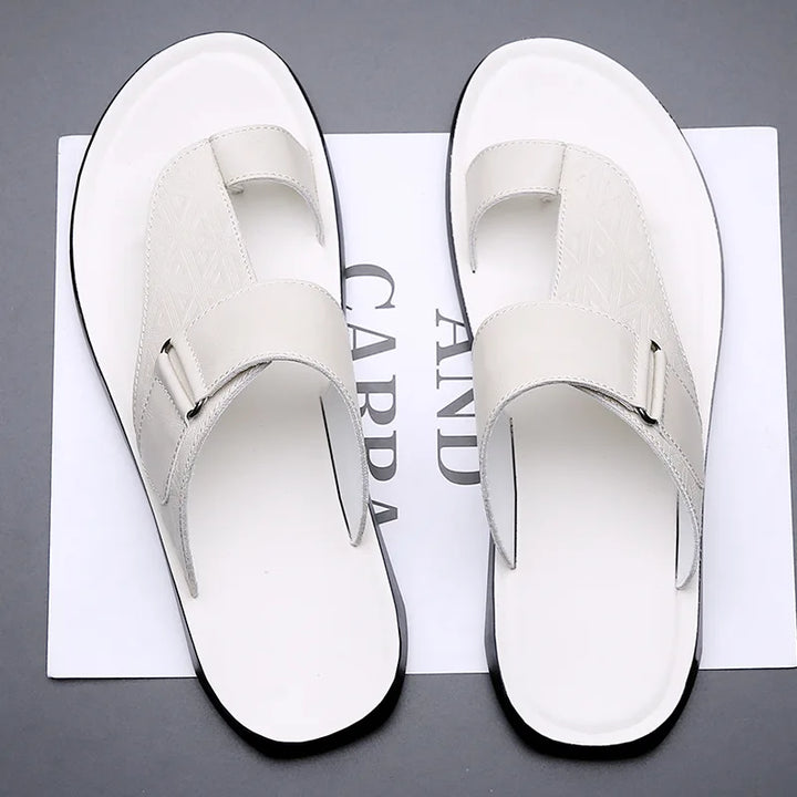 Alina - Bare Leather Sandals