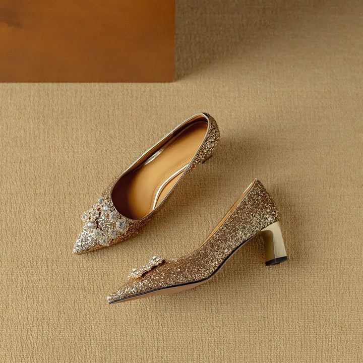 Clara - Gloria Glitter Pumps