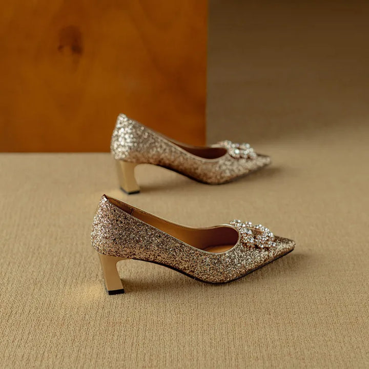 Clara - Gloria Glitter Pumps