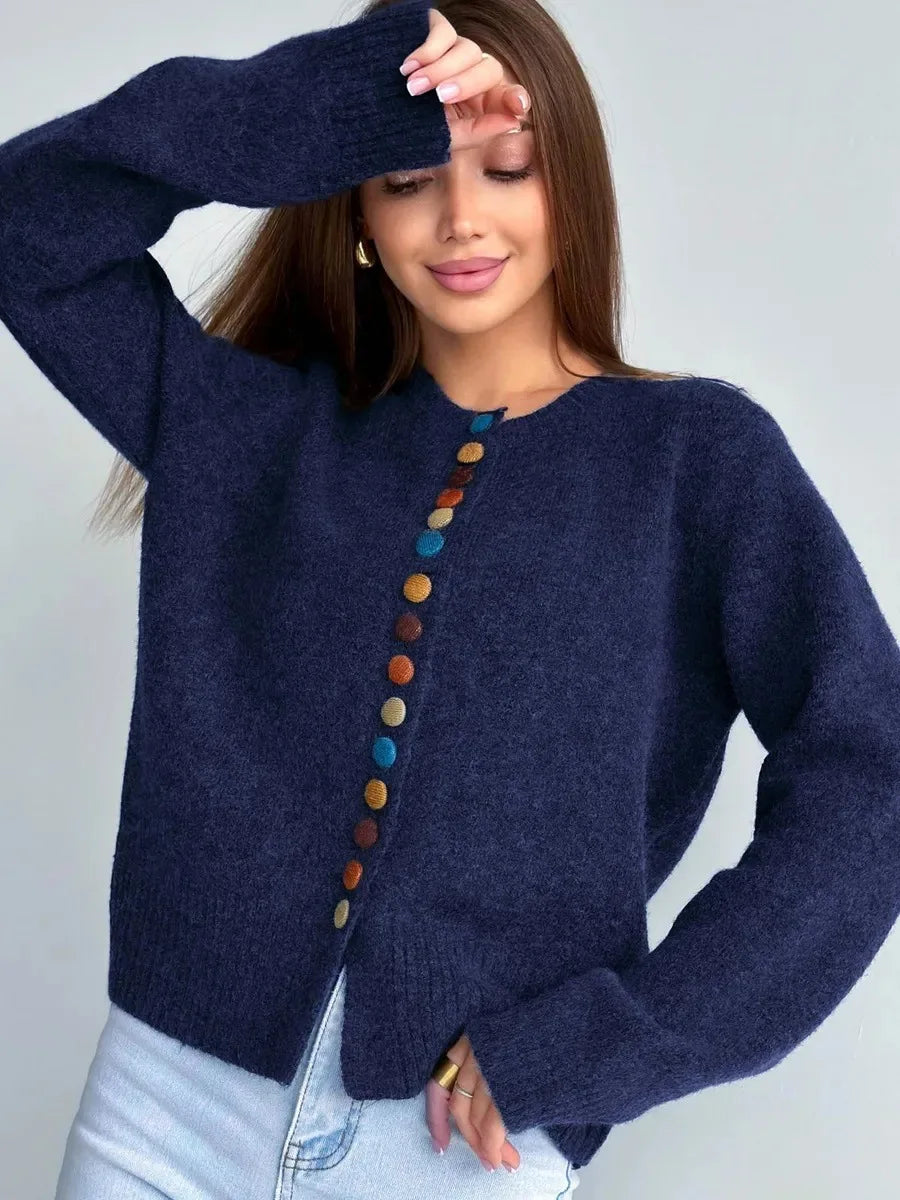 Marlowe - Button Accent Cardigan