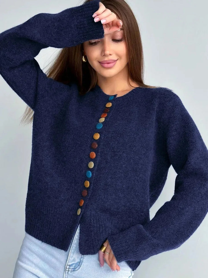 Marlowe - Button Accent Cardigan