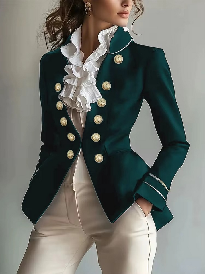 Hazel - The Retro British Preppy Jacket