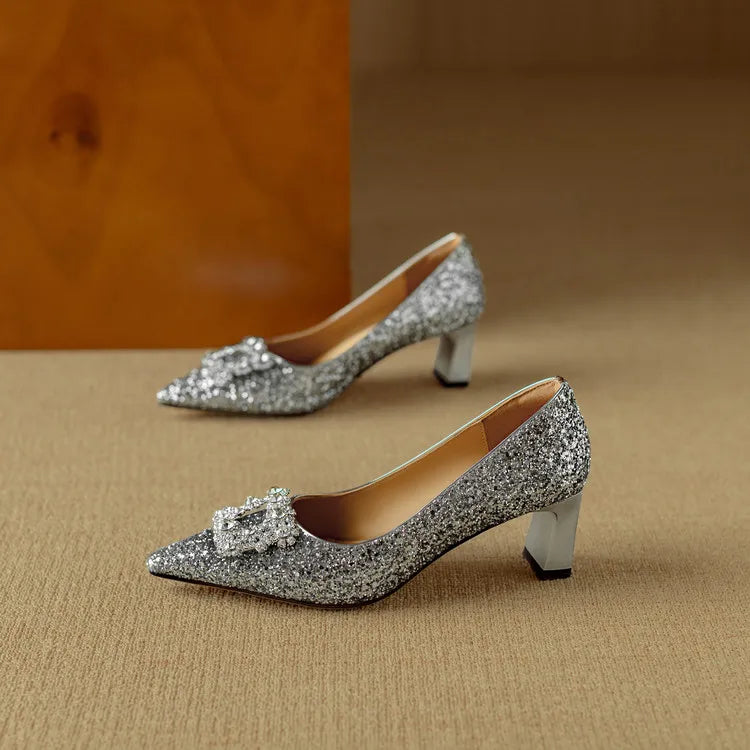 Clara - Gloria Glitter Pumps