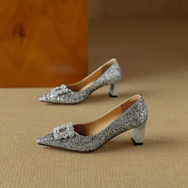 Clara - Gloria Glitter Pumps
