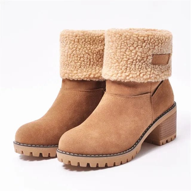 Naomi - Mid-Calf Wool Boots