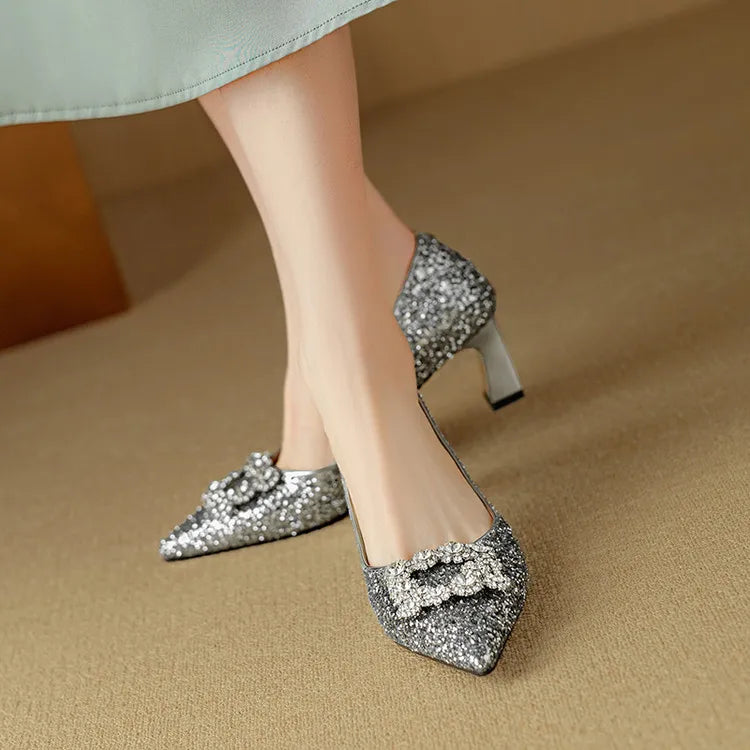 Clara - Gloria Glitter Pumps