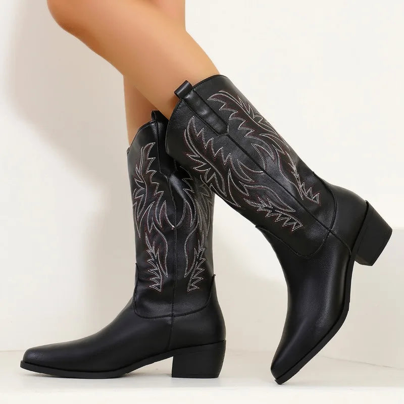 Maya - Supportive orthopedic cowboy boots