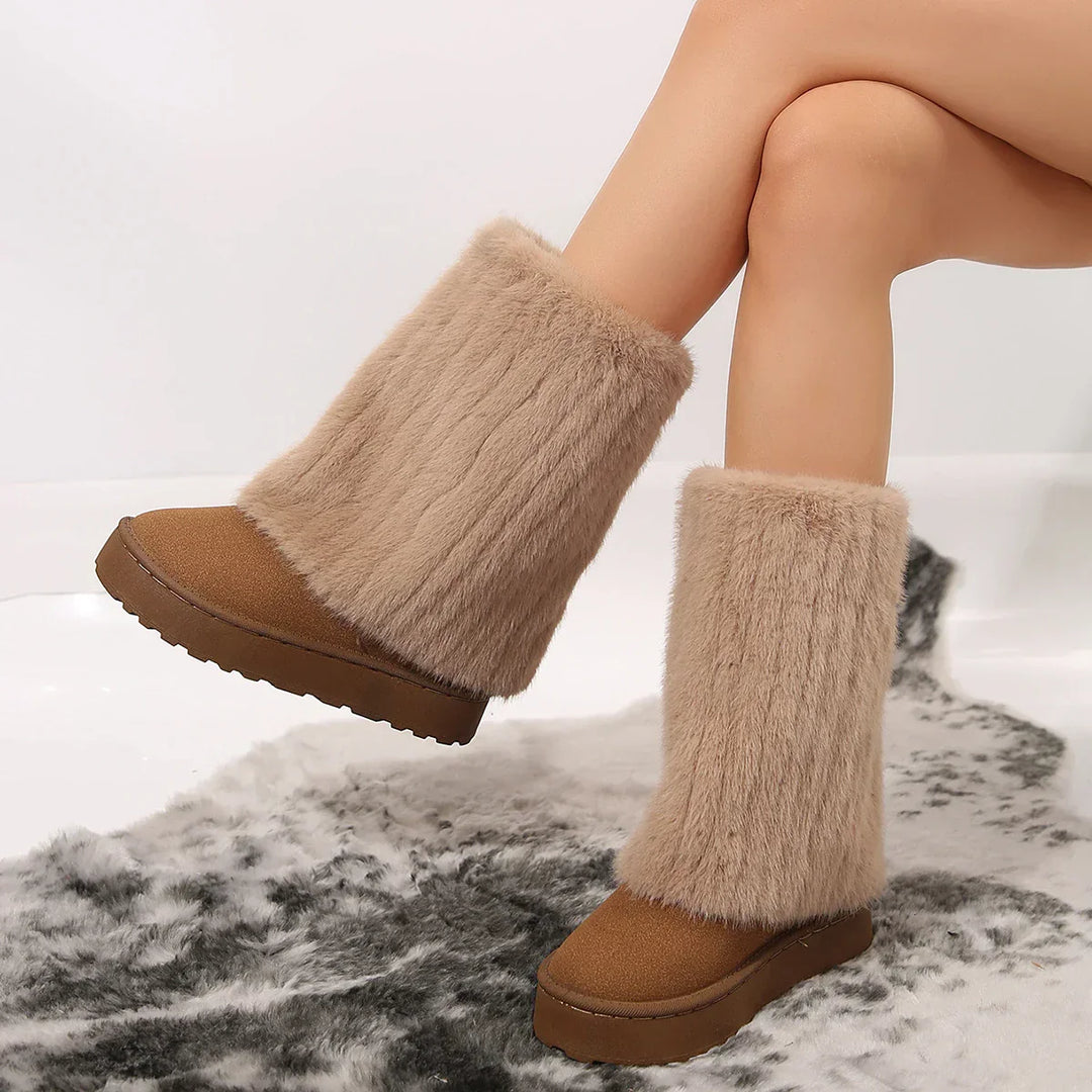 Eloise - Fur Boots
