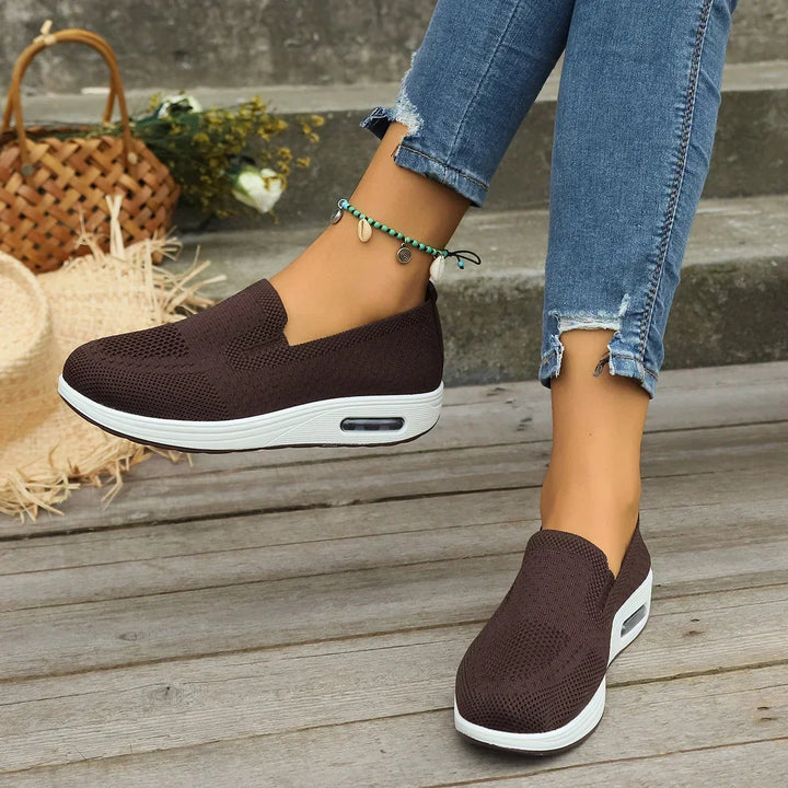 Georgia - Platform Mesh Sneakers