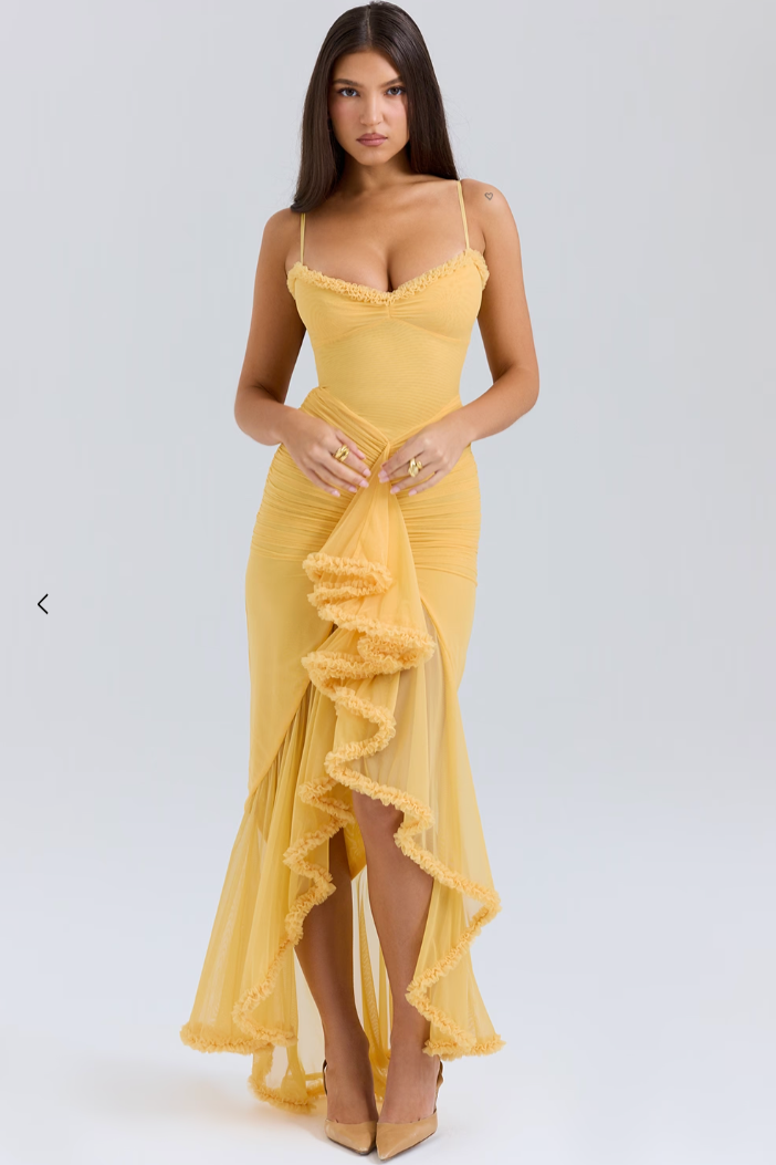 Elma - Ruffled Dress