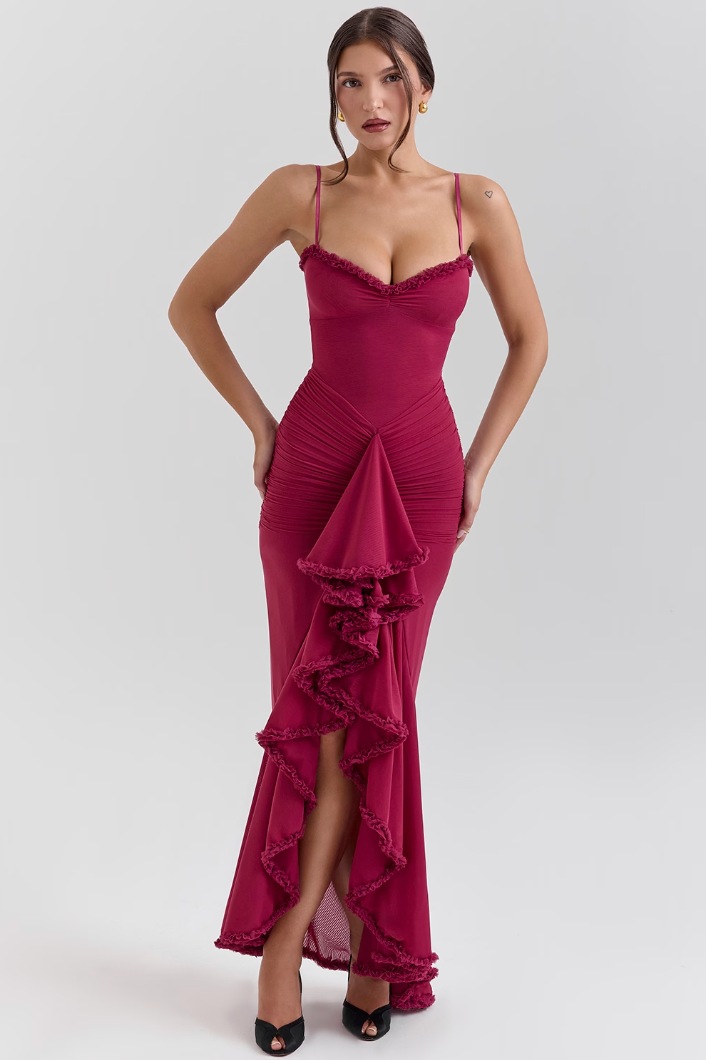 Elma - Ruffled Dress