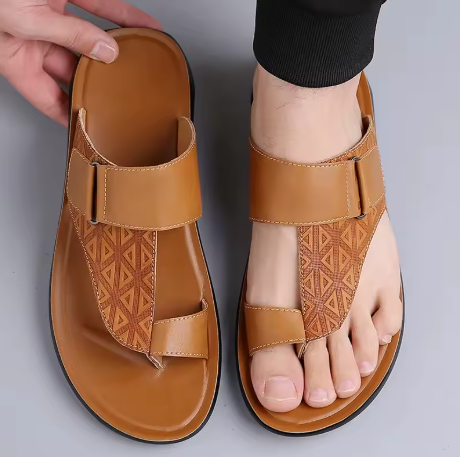 Alina - Bare Leather Sandals