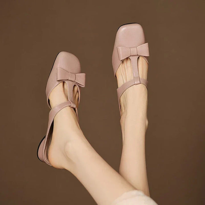 Clara - Square Toe Slippers