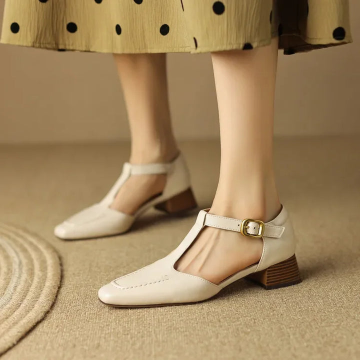 Zoe - Vintage Leather Shoes