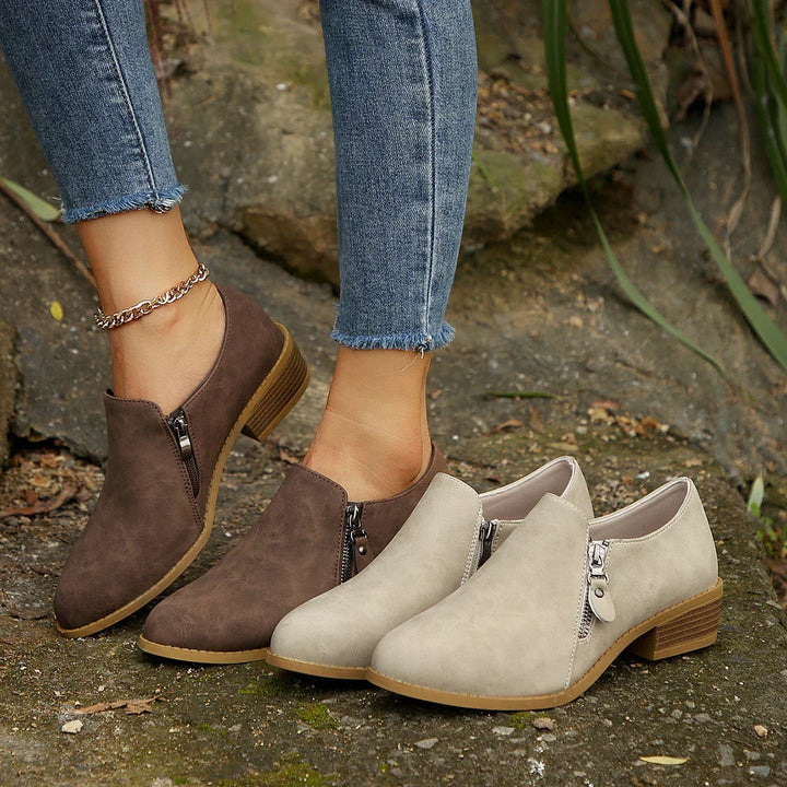Julisa - Orthopedic Zip-Up Ankle Boots