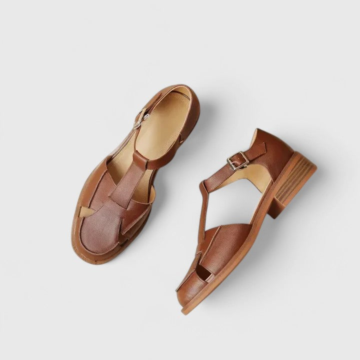 Jeanne - Elegant Mary Jane Sandals