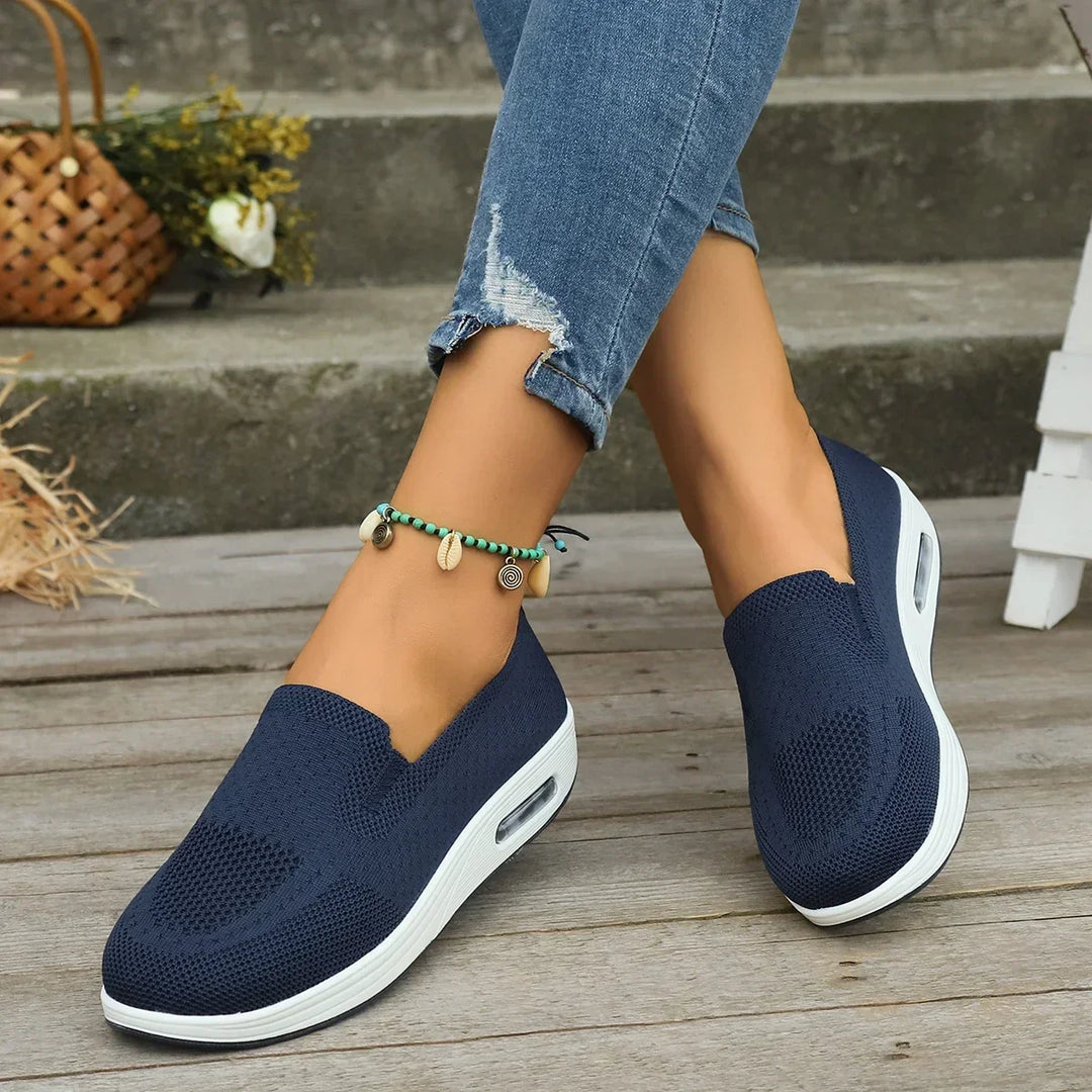 Georgia - Platform Mesh Sneakers